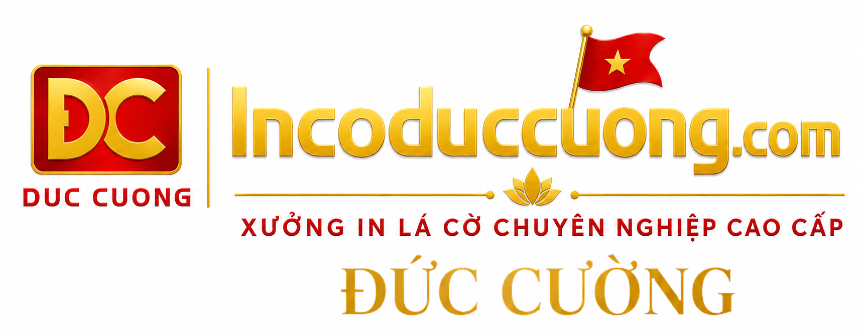In Cờ Đức Cường